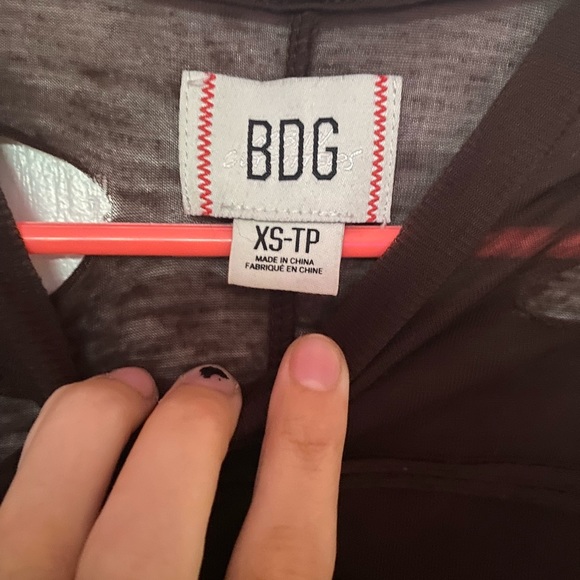 dark chocolate ripped tee - Picture 4 of 4